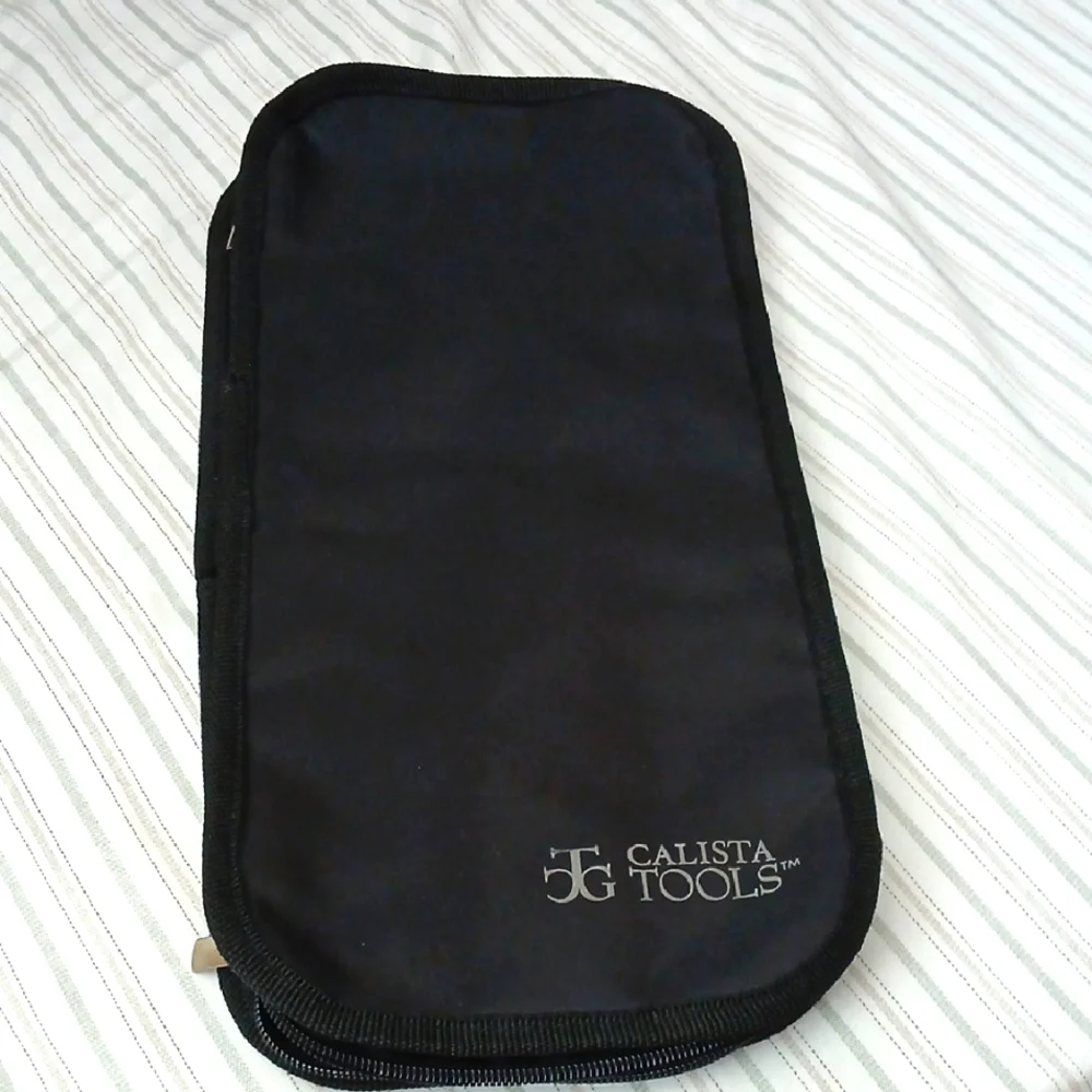 Calista Tools Black Cosmetic Bag